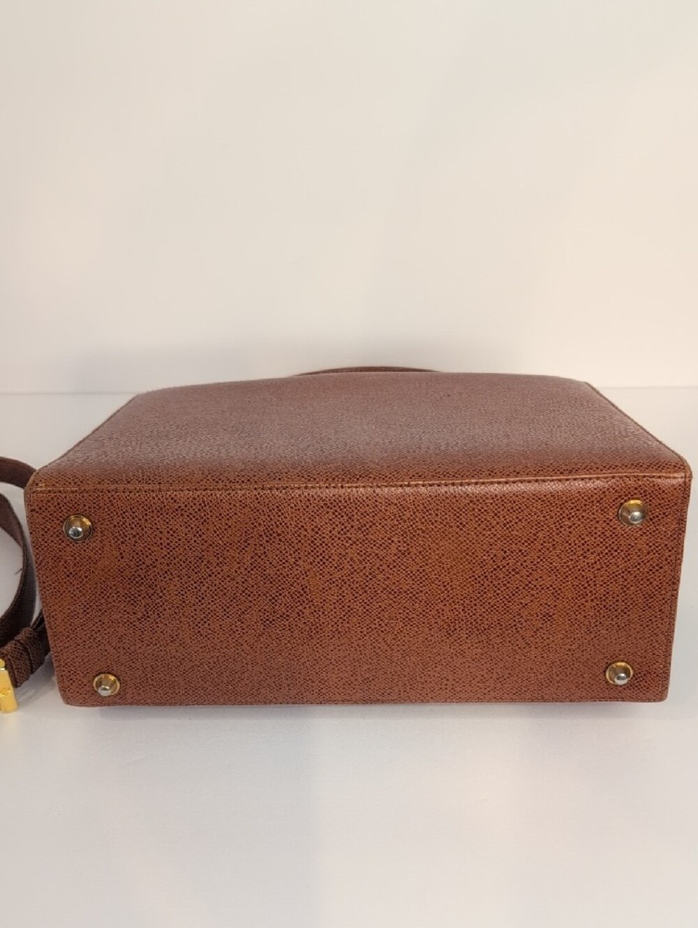 MCM Vintage Structured Top-Handle Satchel Bag Made In Germany - Picture 4 of 14